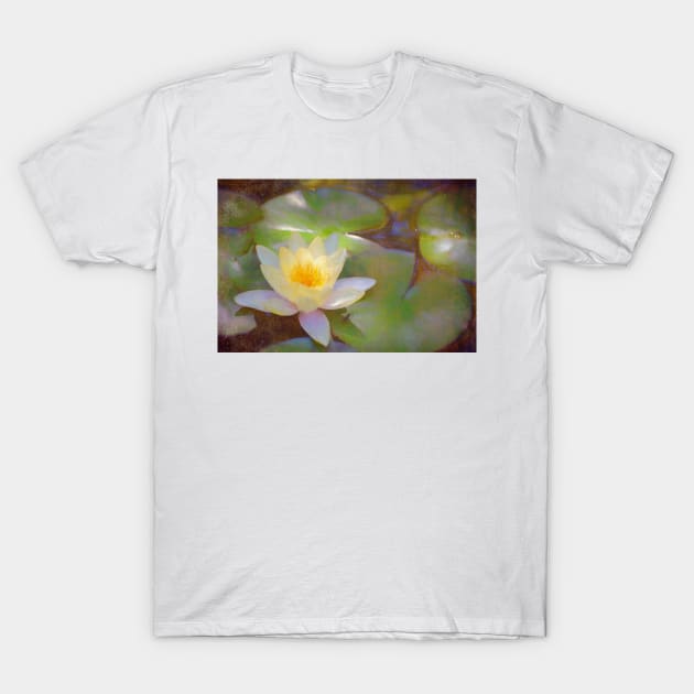 Pond Lily 35 T-Shirt by secretgardener